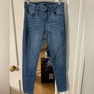 American Eagle high rise skinny jeans